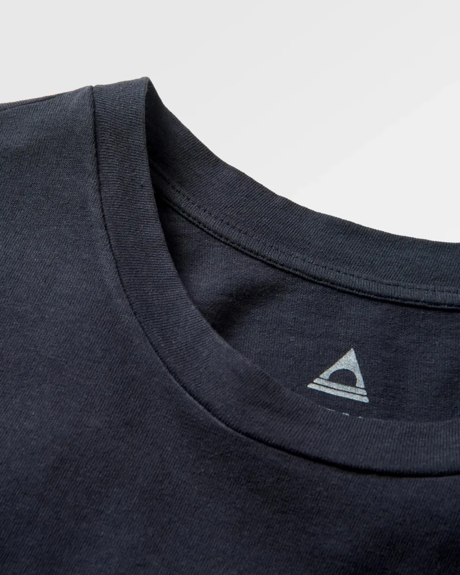 Tops & T-Shirts>Passenger Friday Collective Recycled Cotton T-Shirt Black