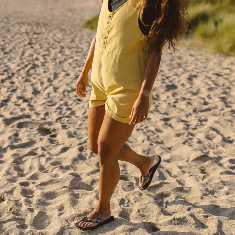 Shorts|Jumpsuits & Playsuits>Passenger Fun Days Recycled Cord Playsuit Jojoba