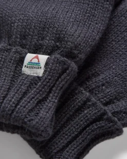 Accessories|Gloves>Passenger Gale Recycled Knitted Gloves Deep Navy