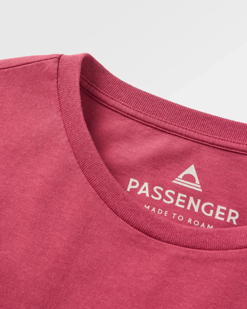 Tops & T-Shirts>Passenger Golden Hour LS T-Shirt Earth Red