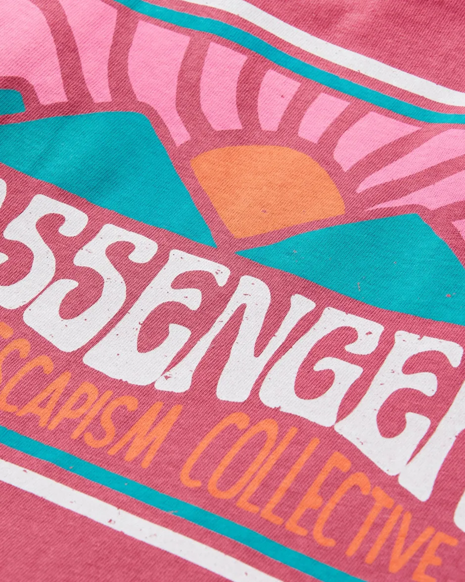 Tops & T-Shirts>Passenger Golden Hour LS T-Shirt Earth Red