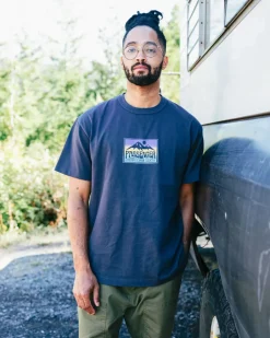 T-Shirts & Tank Tops|Men's Outlet>Floris van Bommel Grounded Organic Relaxed Fit T-Shirt Charcoal