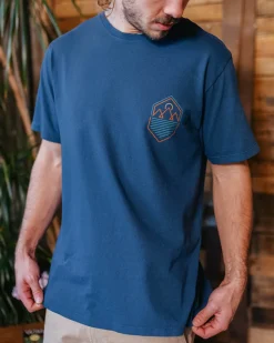 T-Shirts & Tank Tops|Men's Outlet>Passenger Guided T-Shirt Dark Denim