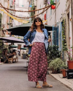Dresses & Skirts>Passenger Hannah Skirt Tile Wine
