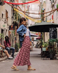 Dresses & Skirts>Passenger Hannah Skirt Tile Wine