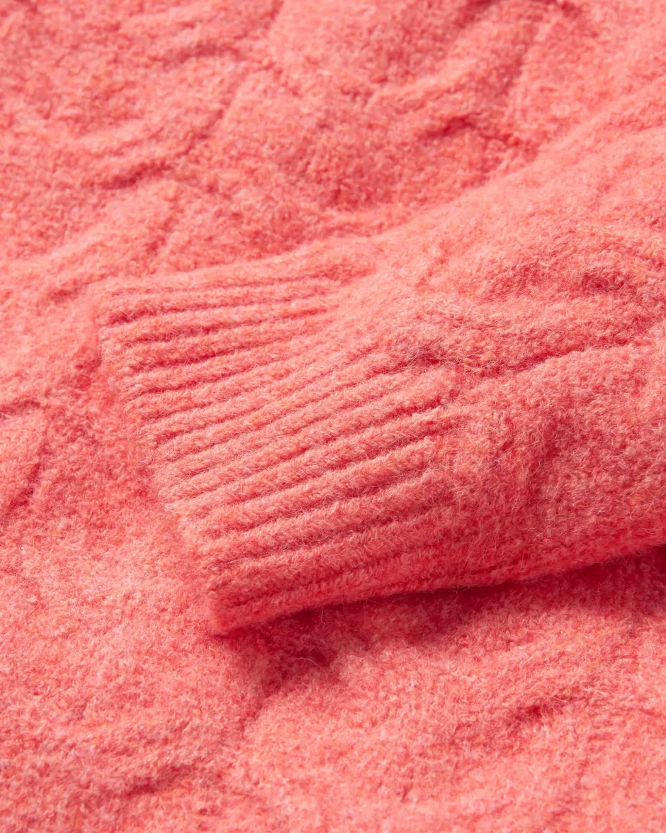 Knitwear>Passenger Harvest Recycled Knitted Jumper Shell Pink