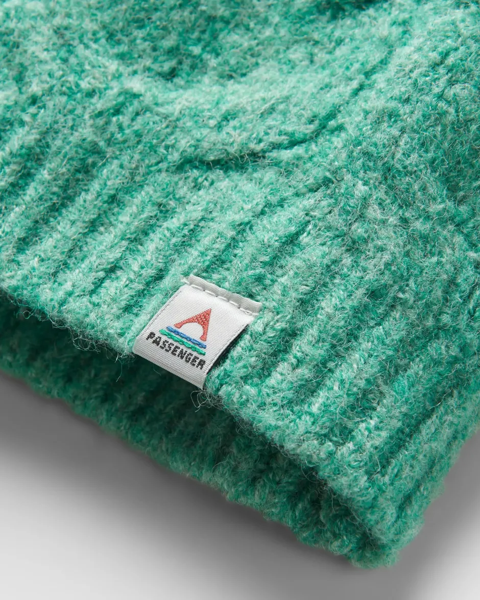Knitwear>Passenger Harvest Recycled Knitted Jumper Green Spruce
