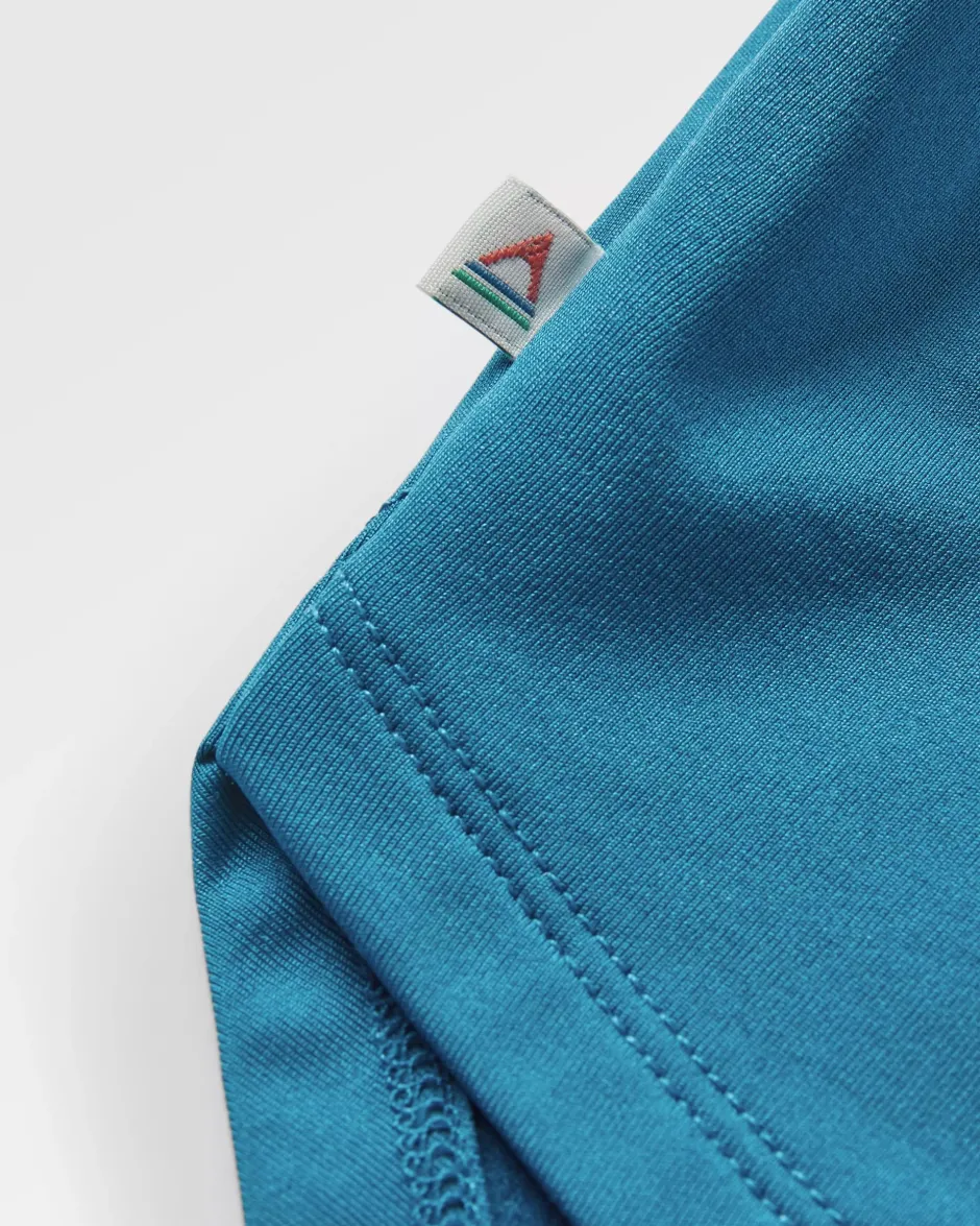 Tops & T-Shirts|Activewear>Passenger Hatha Recycled Active Top Corsair Blue