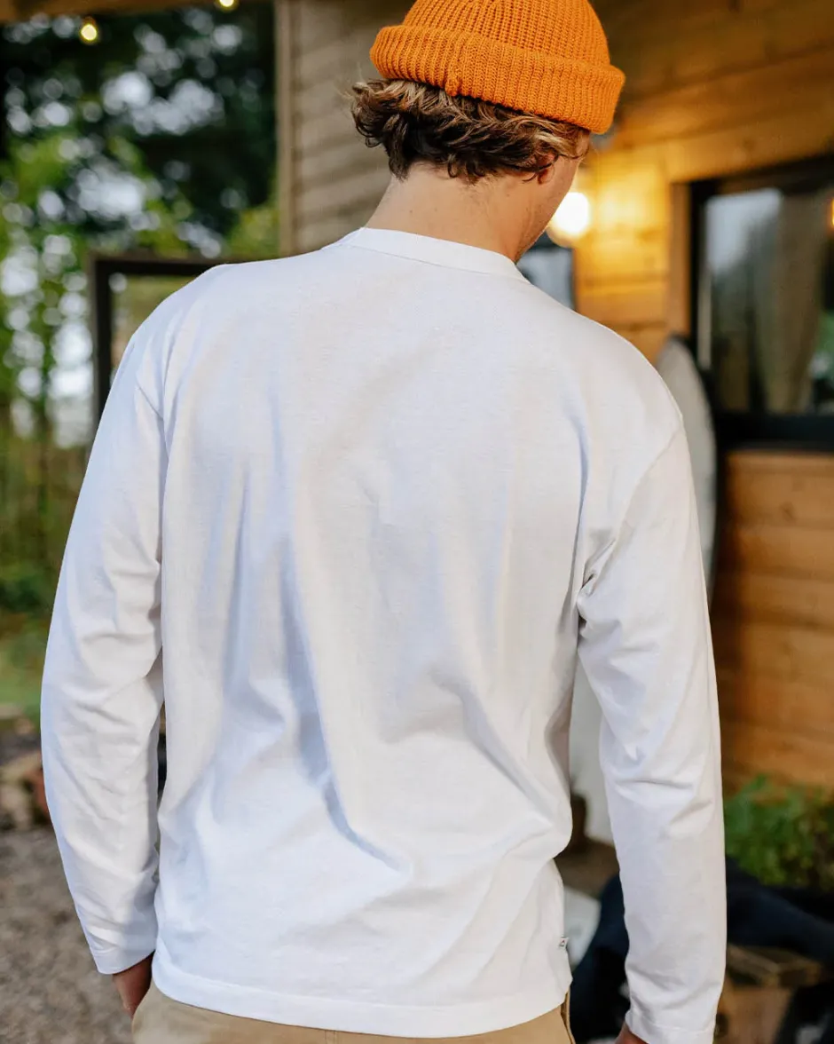 T-Shirts & Tank Tops|Winter Road Trip Essentials>Passenger Heritage Recycled Cotton LS T-Shirt White