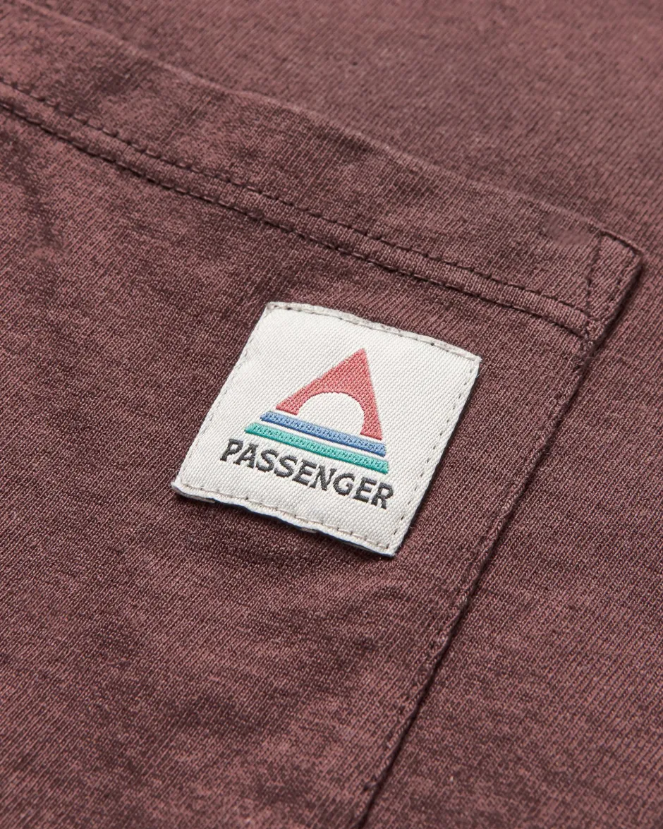 T-Shirts & Tank Tops|Best Sellers>Passenger Heritage Recycled Relaxed Fit LS T-Shirt Java