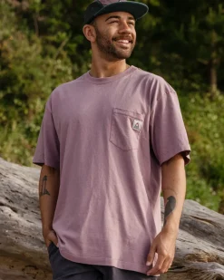 T-Shirts & Tank Tops|Winter Road Trip Essentials>Passenger Heritage Recycled Relaxed Fit T-Shirt Grape