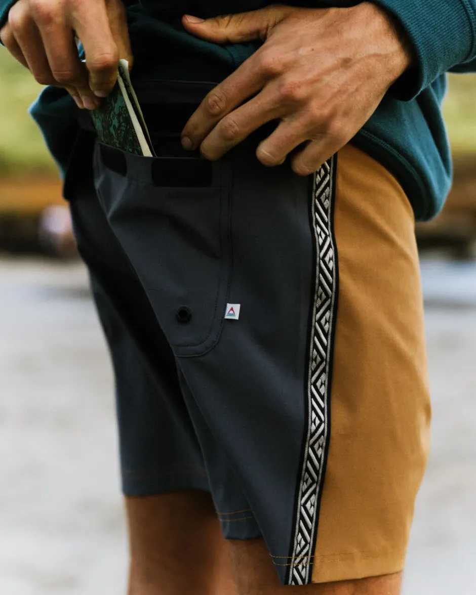 Surf Accessories|Surf Accessories>Floris van Bommel Hollow Recycled Boardshort Coconut