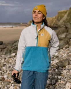 Fleece|Fleece>Passenger Home 2.0 Recycled Sherpa Fleece Atlantic Blue