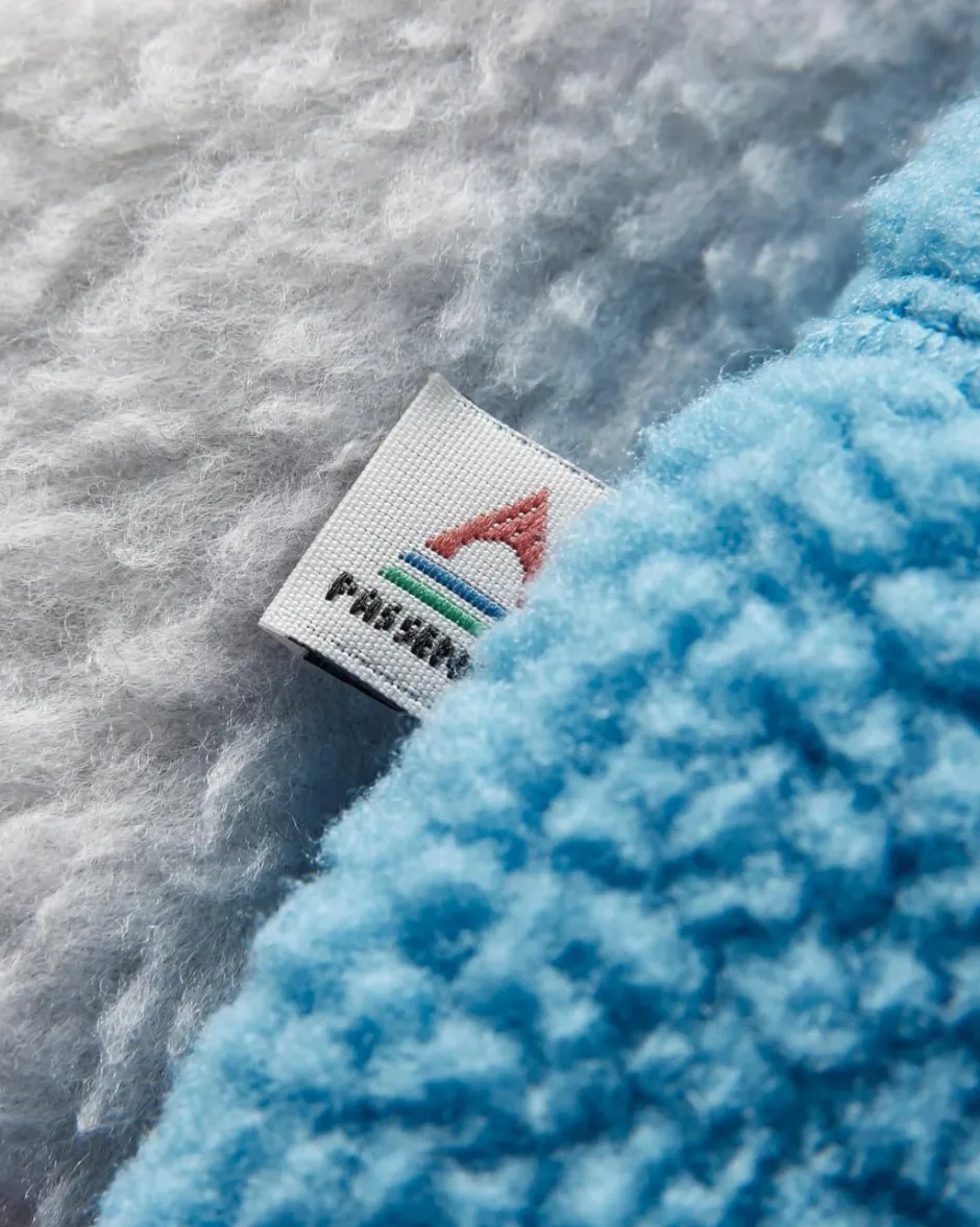Fleece|Fleece>Passenger Home 2.0 Recycled Sherpa Fleece Atlantic Blue