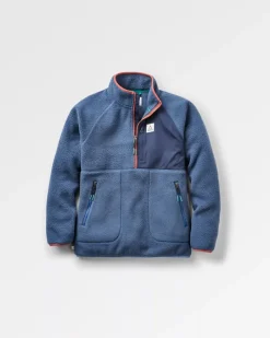 Fleece|Fleece>Passenger Home 2.0 Recycled Sherpa Fleece Dark Denim