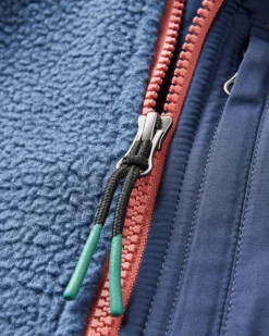 Fleece|Fleece>Passenger Home 2.0 Recycled Sherpa Fleece Dark Denim