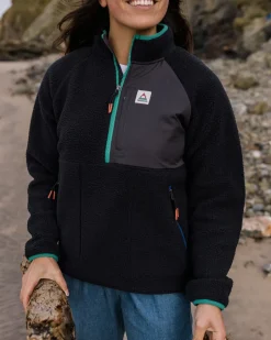 Fleece|Fleece>Passenger Home 2.0 Recycled Sherpa Fleece Black