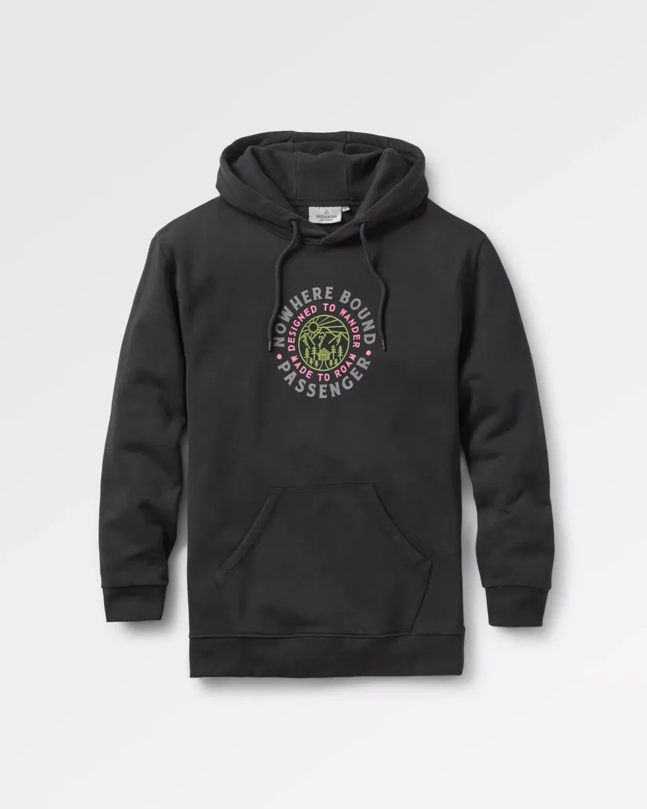 Hoodies & Sweatshirts>Passenger In The Woods Hoodie Black