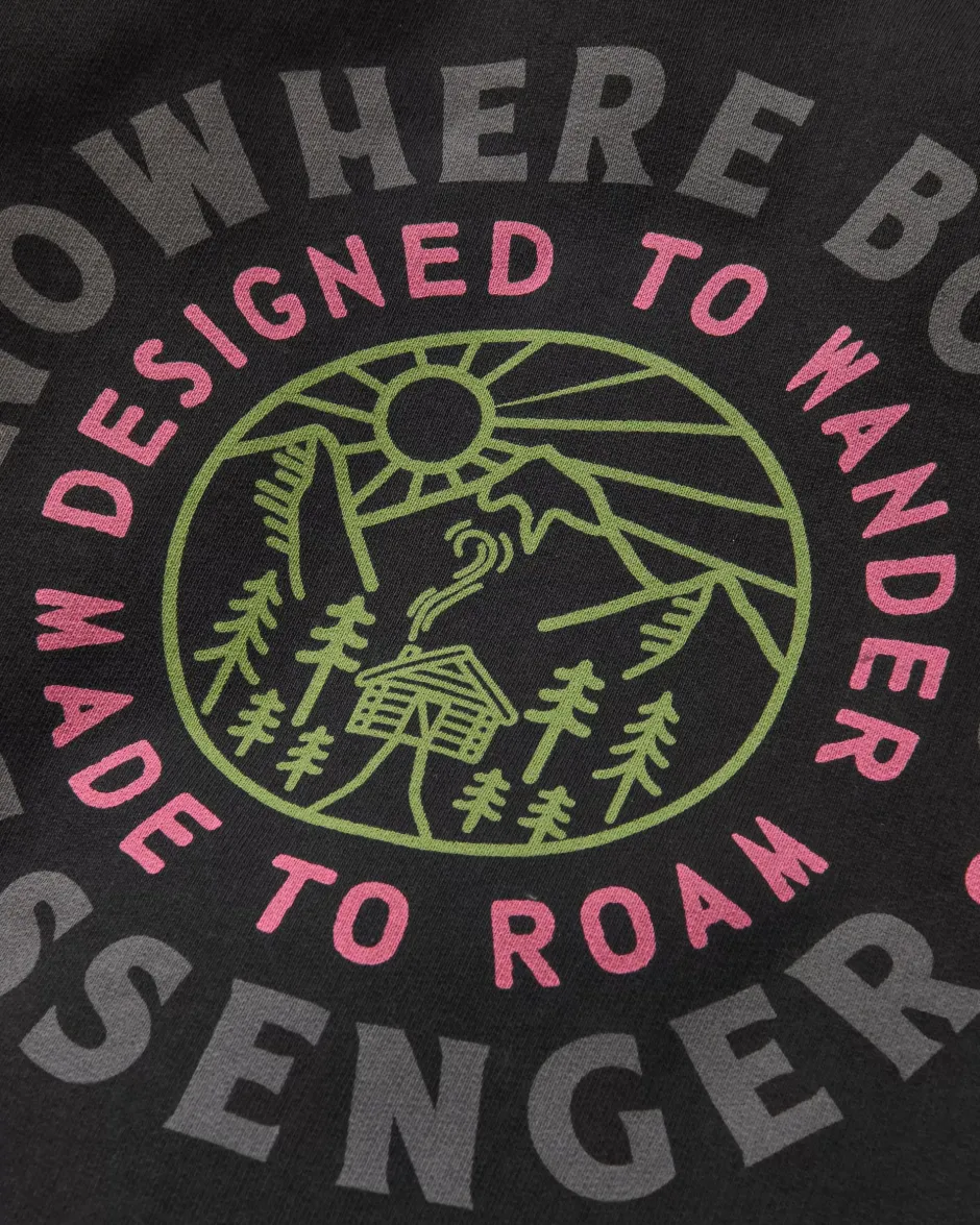 Hoodies & Sweatshirts>Passenger In The Woods Hoodie Black
