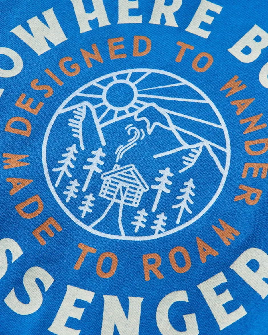 Tops & T-Shirts>Passenger In The Woods T-Shirt True Blue