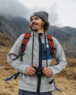 Fleece|Fleece>Floris van Bommel Incline Recycled Polartec® Fleece Grey Marl