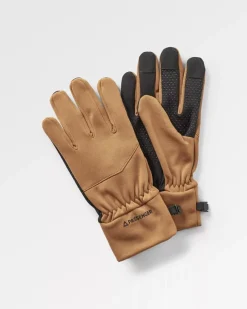 Accessories|Gloves>Passenger Jacks 2.0 Recycled Touch Screen Gloves Golden Brown