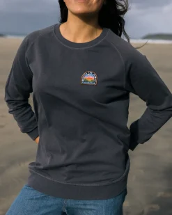 Hoodies & Sweatshirts|Women's Outlet>Passenger Journal Sweatshirt Charcoal