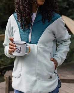 Fleece|Fleece>Passenger Juana Recycled Polar Hooded Fleece Surf Spray