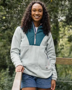 Fleece|Fleece>Passenger Juana Recycled Polar Hooded Fleece Surf Spray