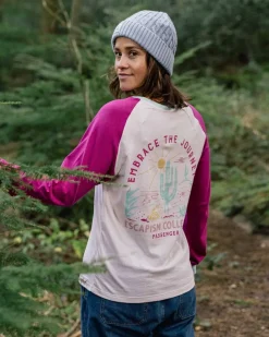Tops & T-Shirts|Women's Outlet>Passenger Laelia Recycled Cotton Ls T-Shirt Birch