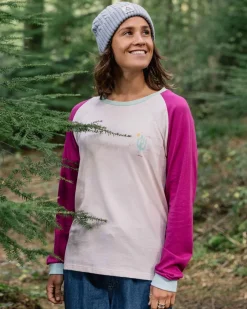 Tops & T-Shirts|Women's Outlet>Passenger Laelia Recycled Cotton Ls T-Shirt Birch