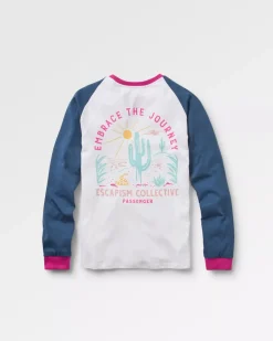 Tops & T-Shirts|Women's Outlet>Passenger Laelia Recycled Cotton Ls T-Shirt White
