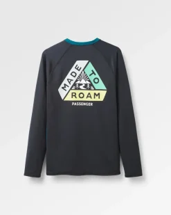 T-Shirts & Tank Tops|Activewear>Passenger Lakeside Recycled Active T-Shirt Black