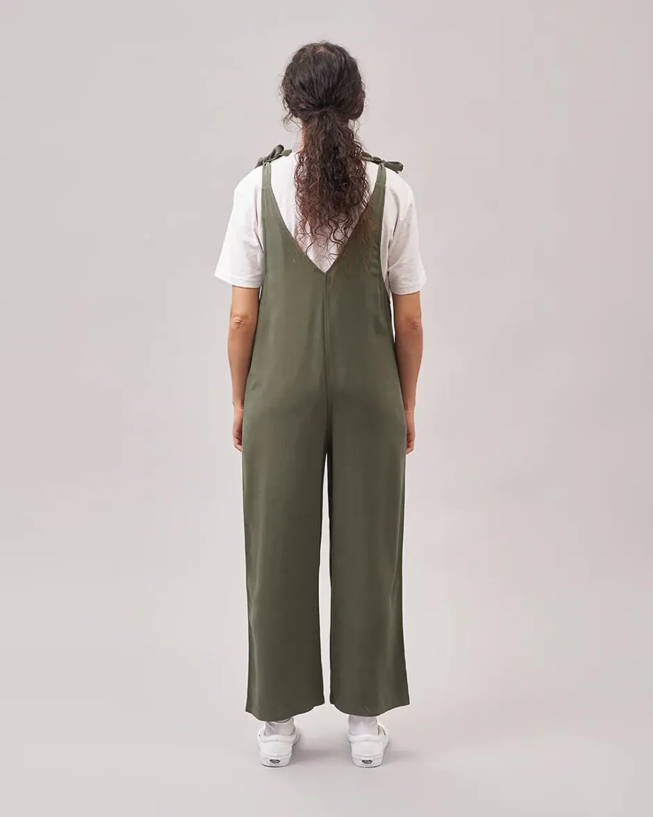 Dungarees & Pants|Women's Outlet>Passenger Lazy Day Dungarees Khaki