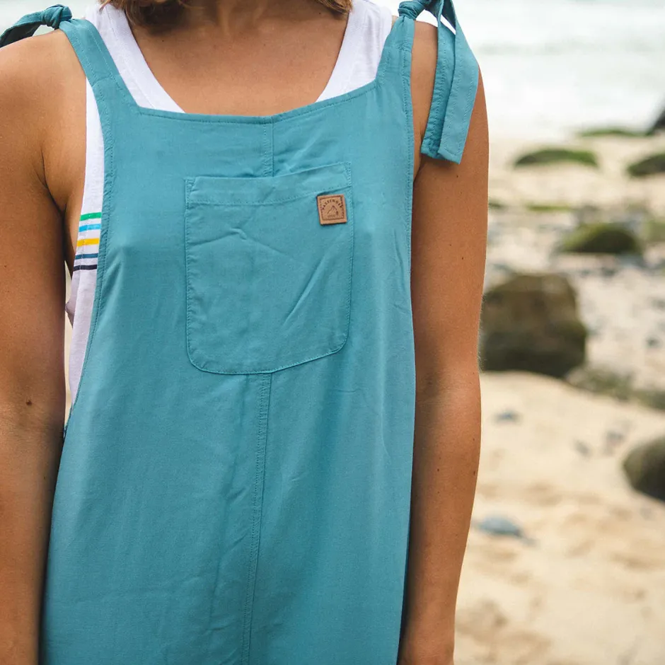 Dungarees & Pants|Women's Outlet>Passenger Lazy Day Dungarees Ocean Blue