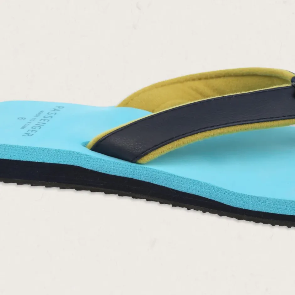 Flip Flops & Sandals|Flip Flops & Sandals>Passenger Lima Flip Flop Pastel Turquoise