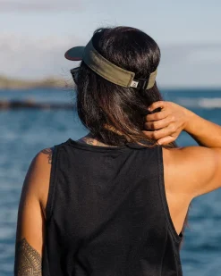 Accessories|Caps & Hats>Passenger Lima Recycled Visor Dusty Olive