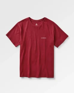 T-Shirts & Tank Tops|Best Sellers>Passenger Made to Roam Recycled Cotton T-Shirt Forest Berry