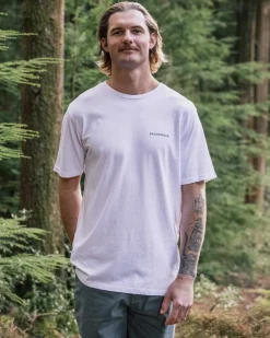 T-Shirts & Tank Tops>Passenger Made to Roam Recycled Cotton T-Shirt White