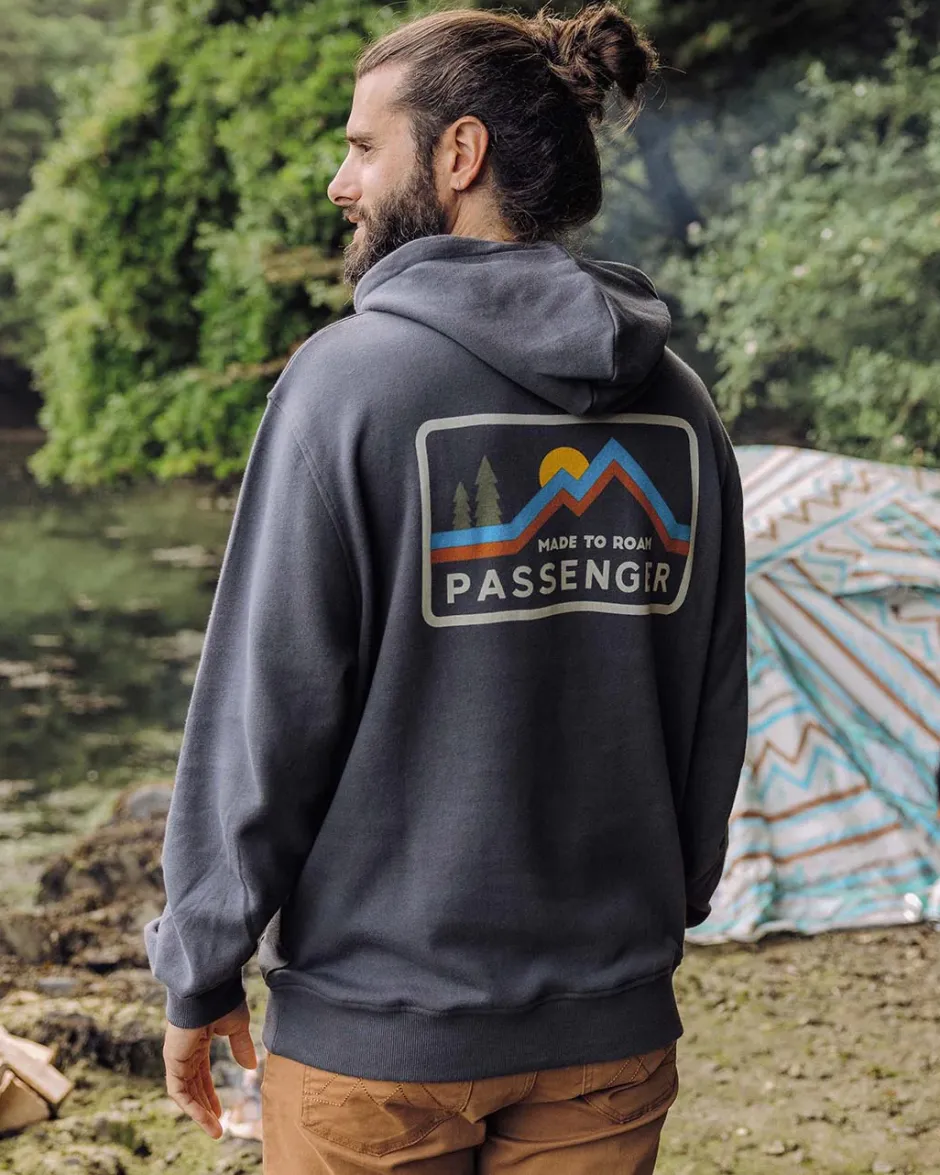 Hoodies & Sweatshirts|Best Sellers>Passenger Made To Roam Recycled Hoodie Faded Black