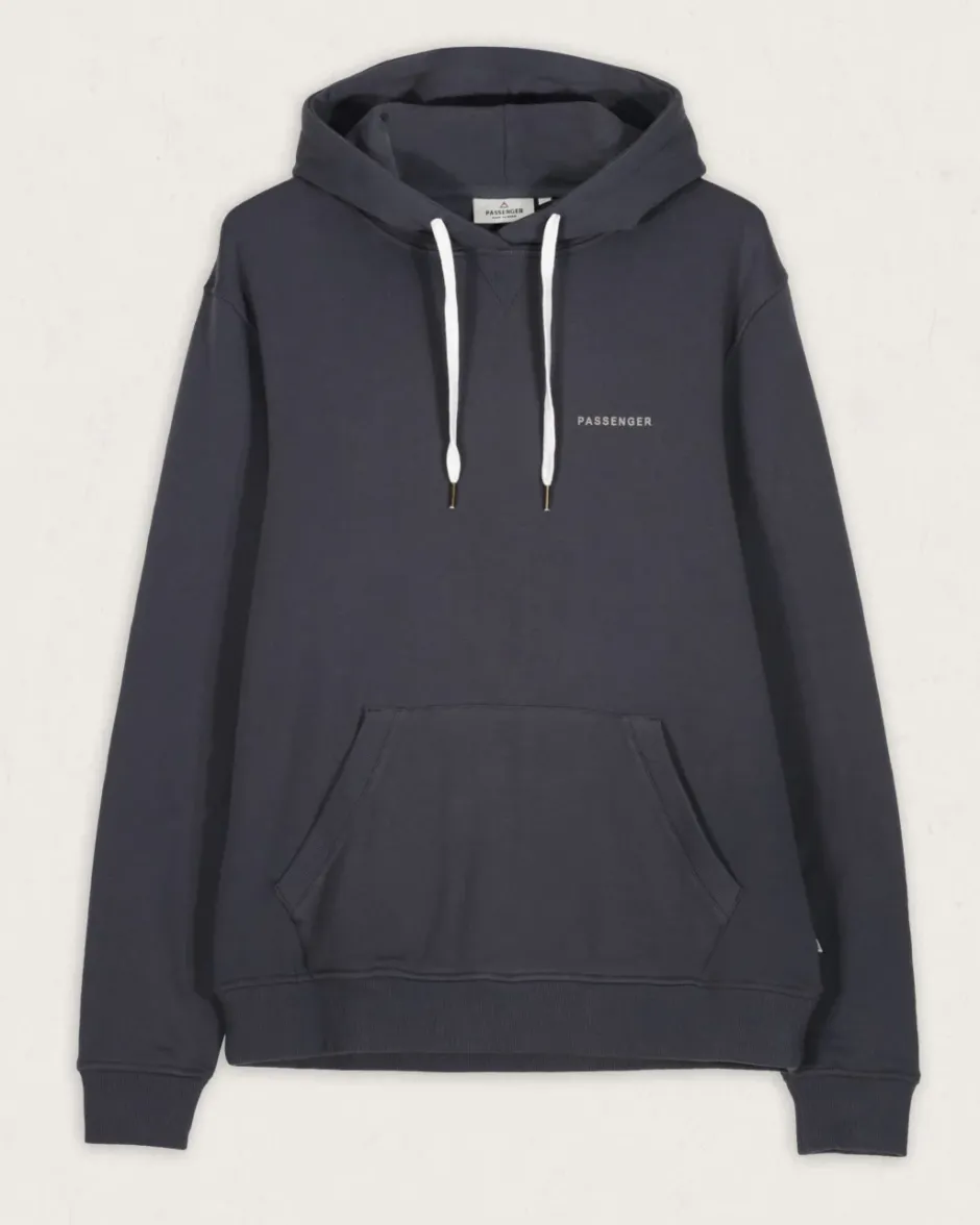Hoodies & Sweatshirts|Best Sellers>Passenger Made To Roam Recycled Hoodie Faded Black