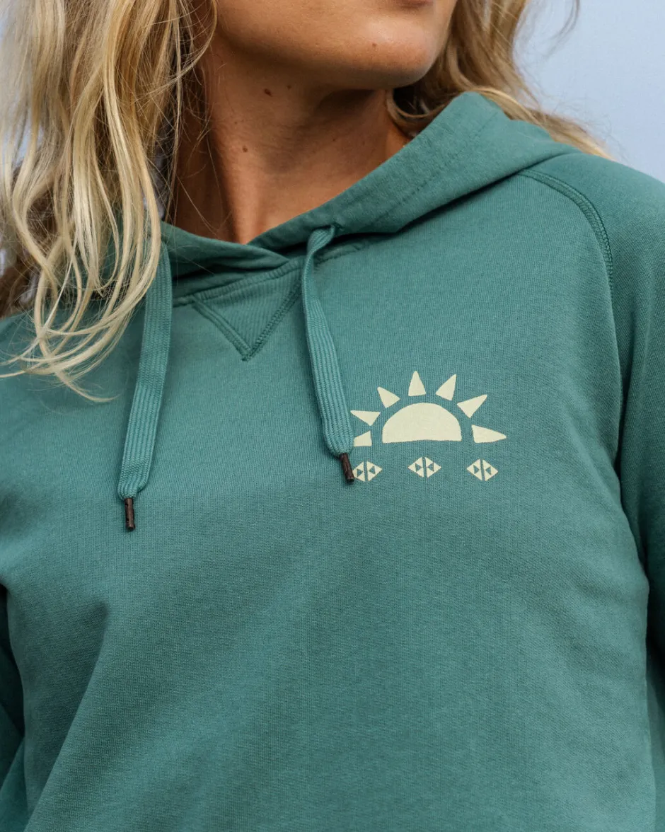 Hoodies & Sweatshirts>Passenger Mindful Recycled Cotton Hoodie Deep Sea