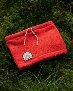 Accessories|Neckwear & Snoods>Passenger Mulled Recycled Sherpa Fleece Snood Cardinal