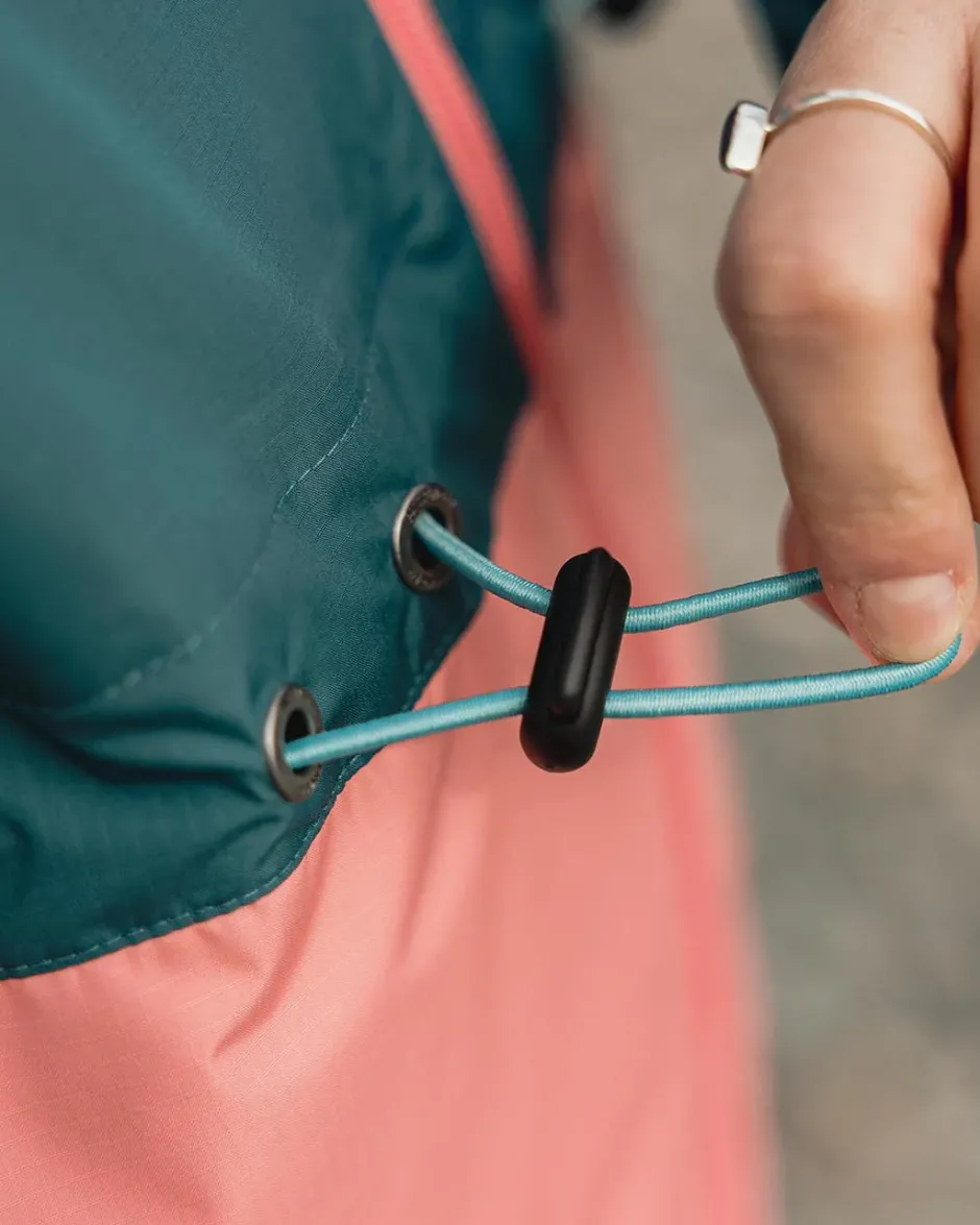Water Resistant|Shell>Passenger Nimbin Recycled Full Zip Water Resistant Jacket Mediterranean