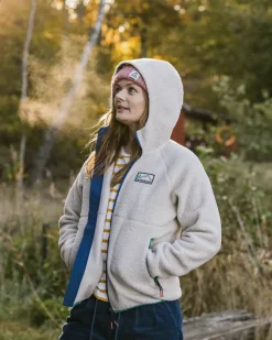 Fleece|Fleece>Passenger North Coast 2.0 Full Zip Recycled Sherpa Fleece Oatmeal