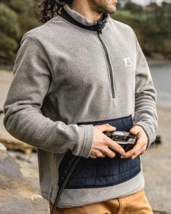 Fleece|Fleece>Passenger Oceanside Recycled Polar Fleece Grey Marl