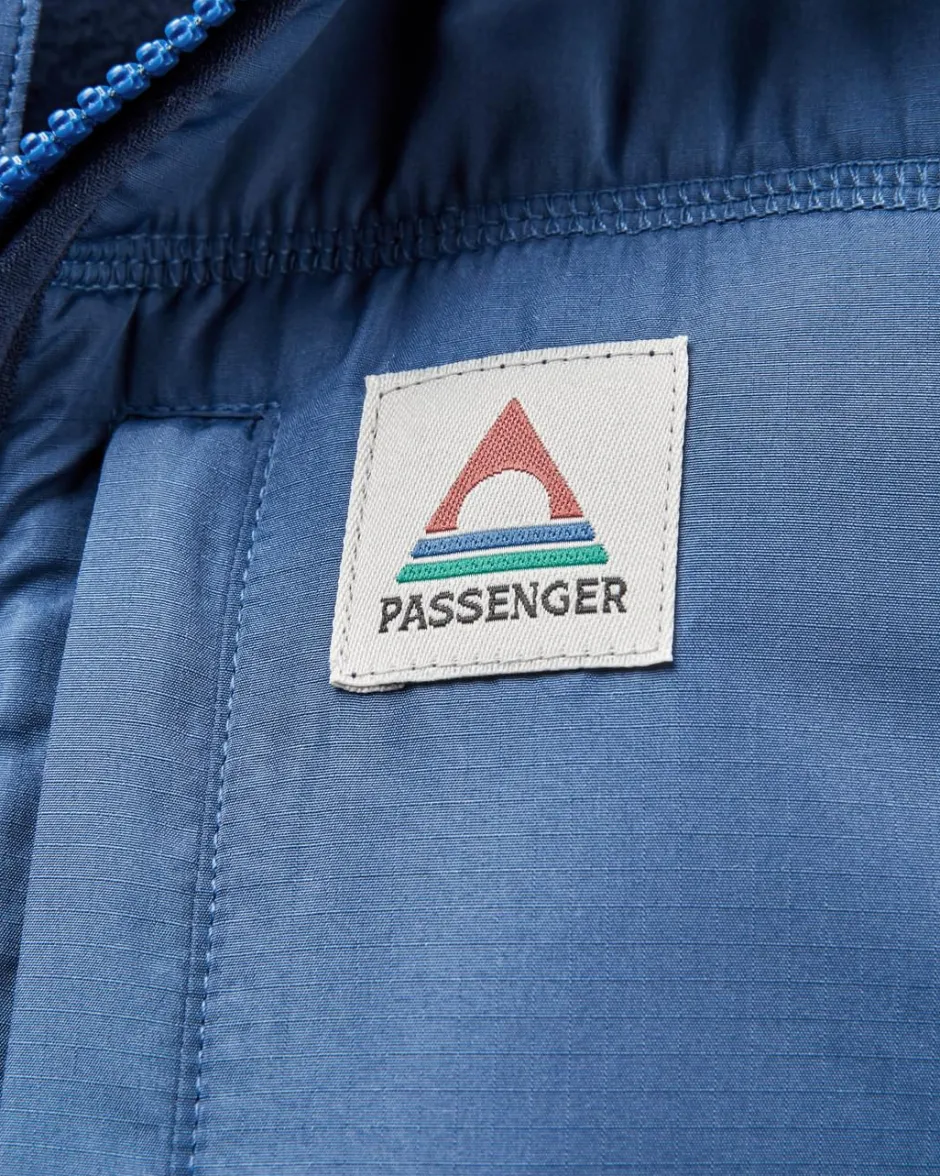 Fleece|Fleece>Floris van Bommel Offgrid 2.0 Recycled Sherpa Fleece Rich Navy