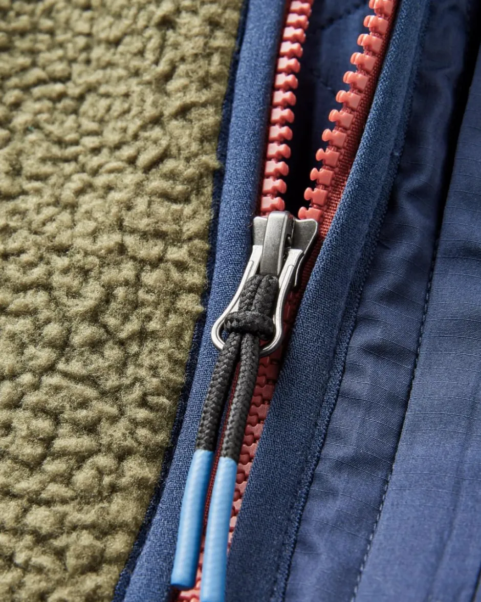 Fleece|Fleece>Passenger Offgrid 2.0 Recycled Sherpa Fleece Khaki