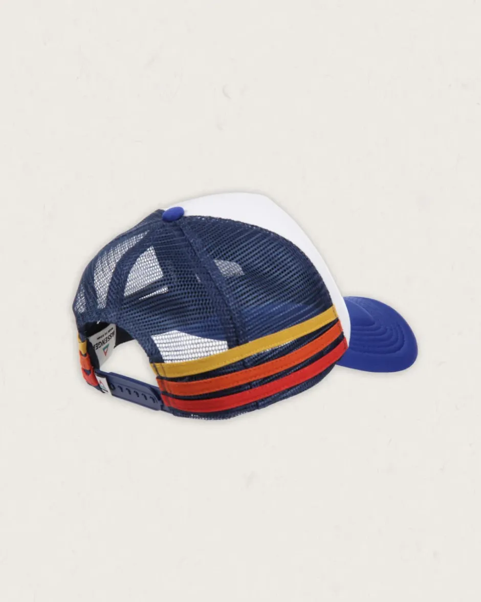 Accessories|Caps & Hats>Passenger Onda Snapback Trucker Cap True Blue