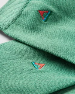 Socks|Socks>Passenger Organic Crew Socks Deep Sea